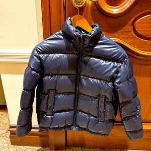 Kids Black Puffer Jacket - Moncler size 12